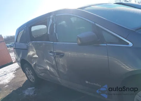 2013 Honda Odyssey Lx from USA, damaged, VIN 5FNRL5H25DB043693